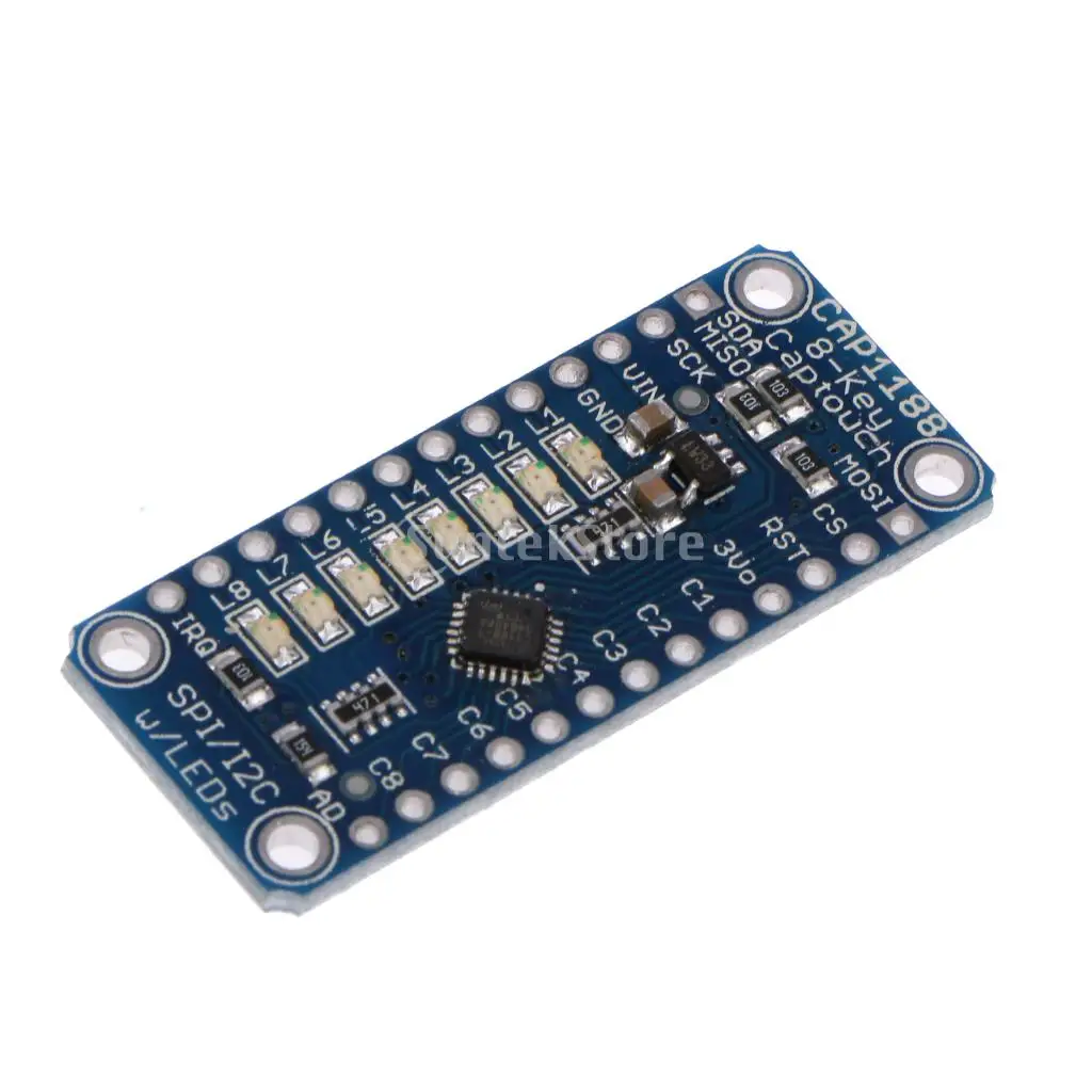 CAP1188 8 Key Capacitive Cap Switch Touch Sensor Module for    Blue
