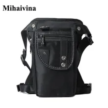 Mihaivina Для мужчин Водонепроницаемый Оксфорд Поясные Сумки Многофункциональный поясная сумка Повседневное холст талии пакет Военная Униформа падение Fanny Pack Грудь сумка