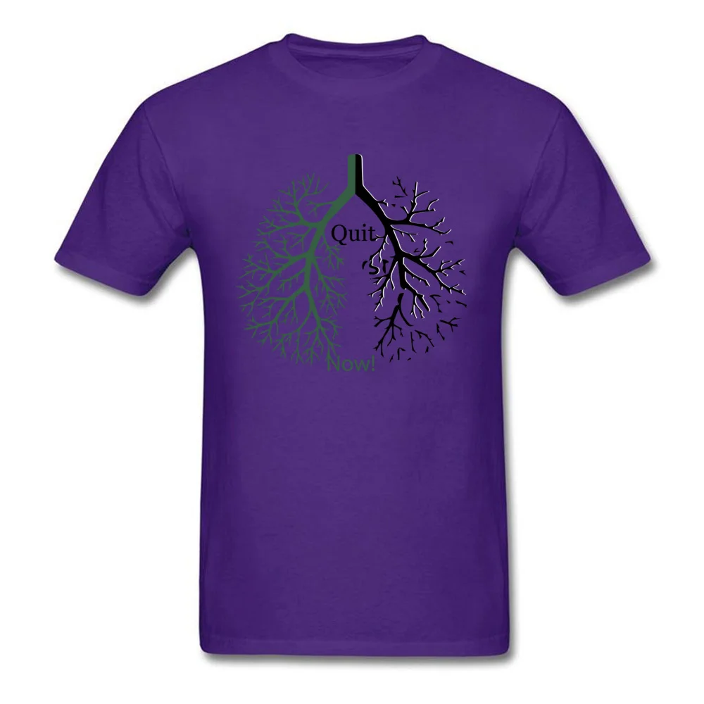 Quit Now Casual Short Sleeve Tops Shirt April FOOL DAY Round Neck All Cotton Mens T Shirts Casual Sweatshirts Hot Sale Quit Now purple