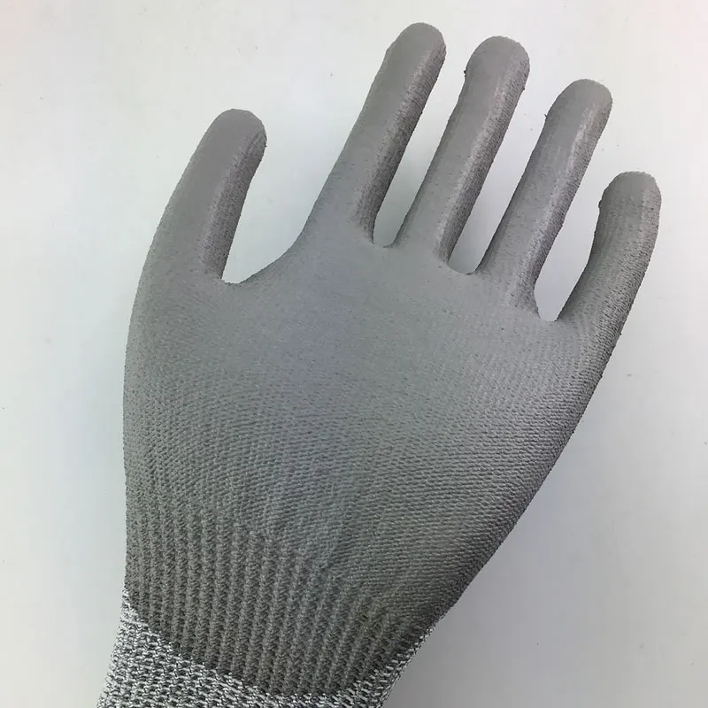 4 paires de gants de protection de sécurité résistants aux coupures, niveau 5, haute qualité, norme CE