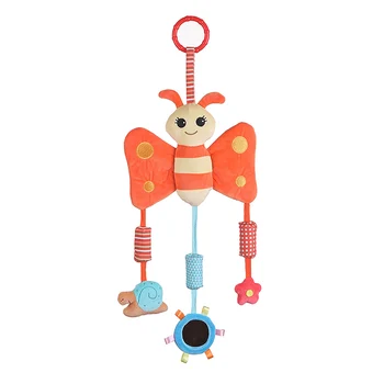 

Newborn Baby Stroller Hanging Toy Cute Animal Doll Bed Plush Toy Bed Rattle