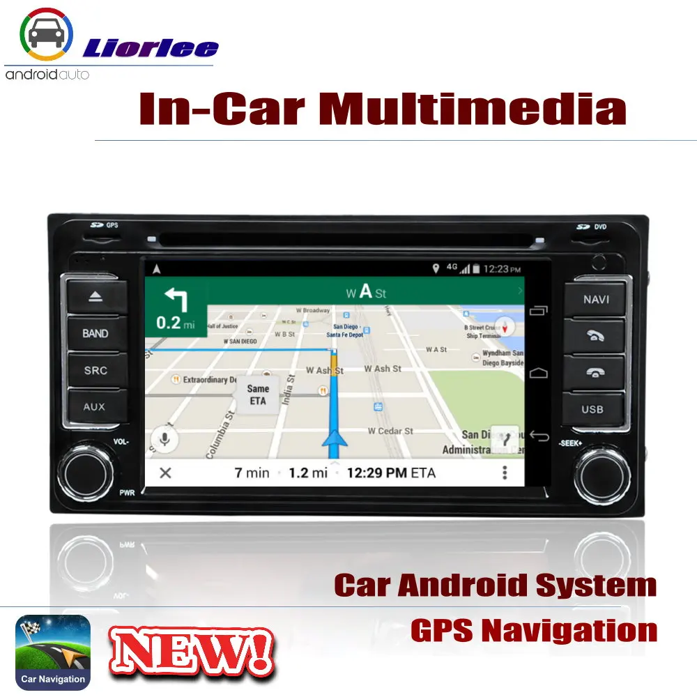 Excellent For Toyota Alphard (AH10) 2002~2008 Car Android Player DVD GPS Navigation System HD Screen Radio Stereo Integrated Multimedia 3