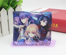 Japan font b anime b font Fate wallets font b cosplay b font Bifold unisex wen