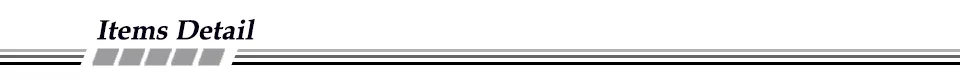 item detail