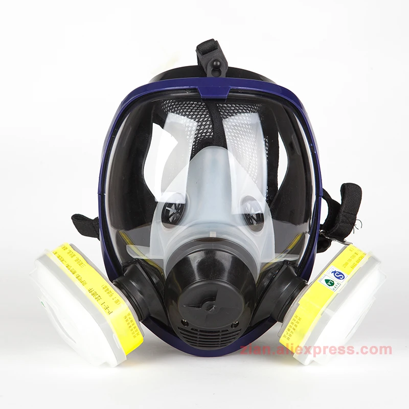 6800 7suits 6002 Gas Mask acid Respirator filter Paint Pesticide Spray