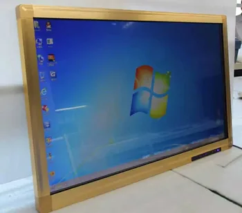 شراء42 47 55 بوصة الحائط DIY بها بنفسك الكمبيوتر وحدة المعالجة المركزية I5 الكمبيوتر مع Lcd Hd لوحة اللمس واي فاي Hdmi شبكة الإعلان شاشة رقمية العرض