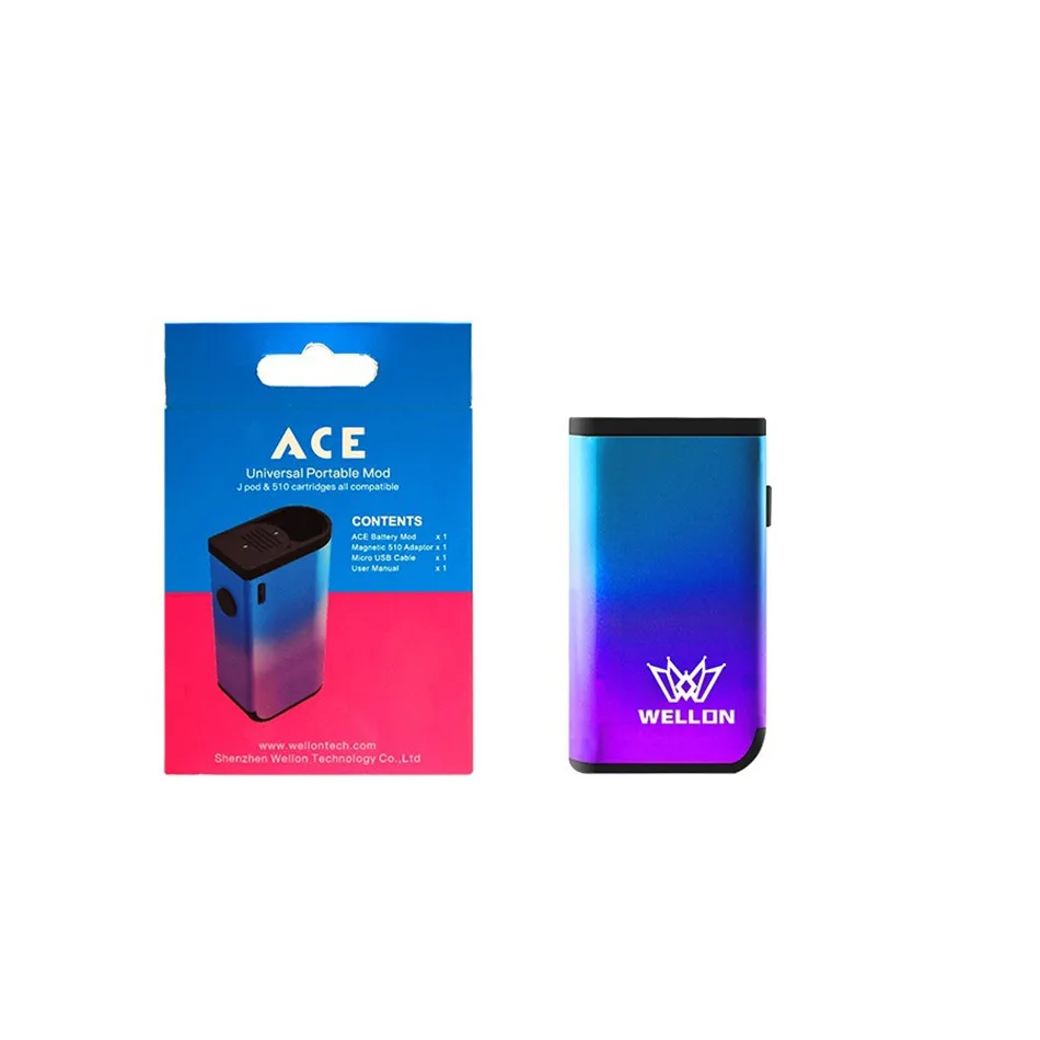 WELLON оригинальные электронные сигареты последняя 2 в 1 функция батарея MOD Innokin itaste