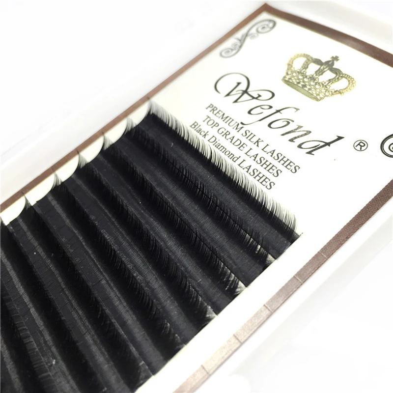 

12 Rows/Case High quality imitate mink eyelash ,natural individual eyelashes extension,fake false eyelashes J/B/C/D Curl