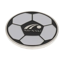 Football Soccer Referee Flip Coin Judge Toss Coin Pick Side Finder Two Sides with Different Patterns