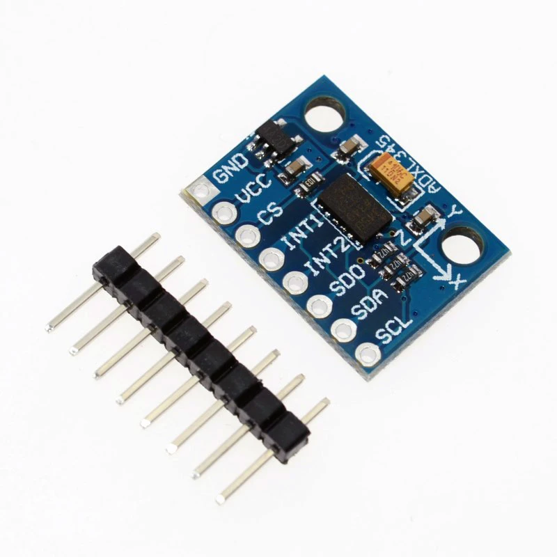 

GY-291 ADXL345 digital three-axis acceleration of gravity tilt module IIC/SPI transmission compatible For Arduino