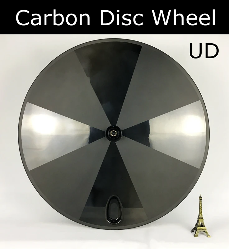 

Track fixed gear Disc carbon wheel 700C Road 3K UD matte glossy
