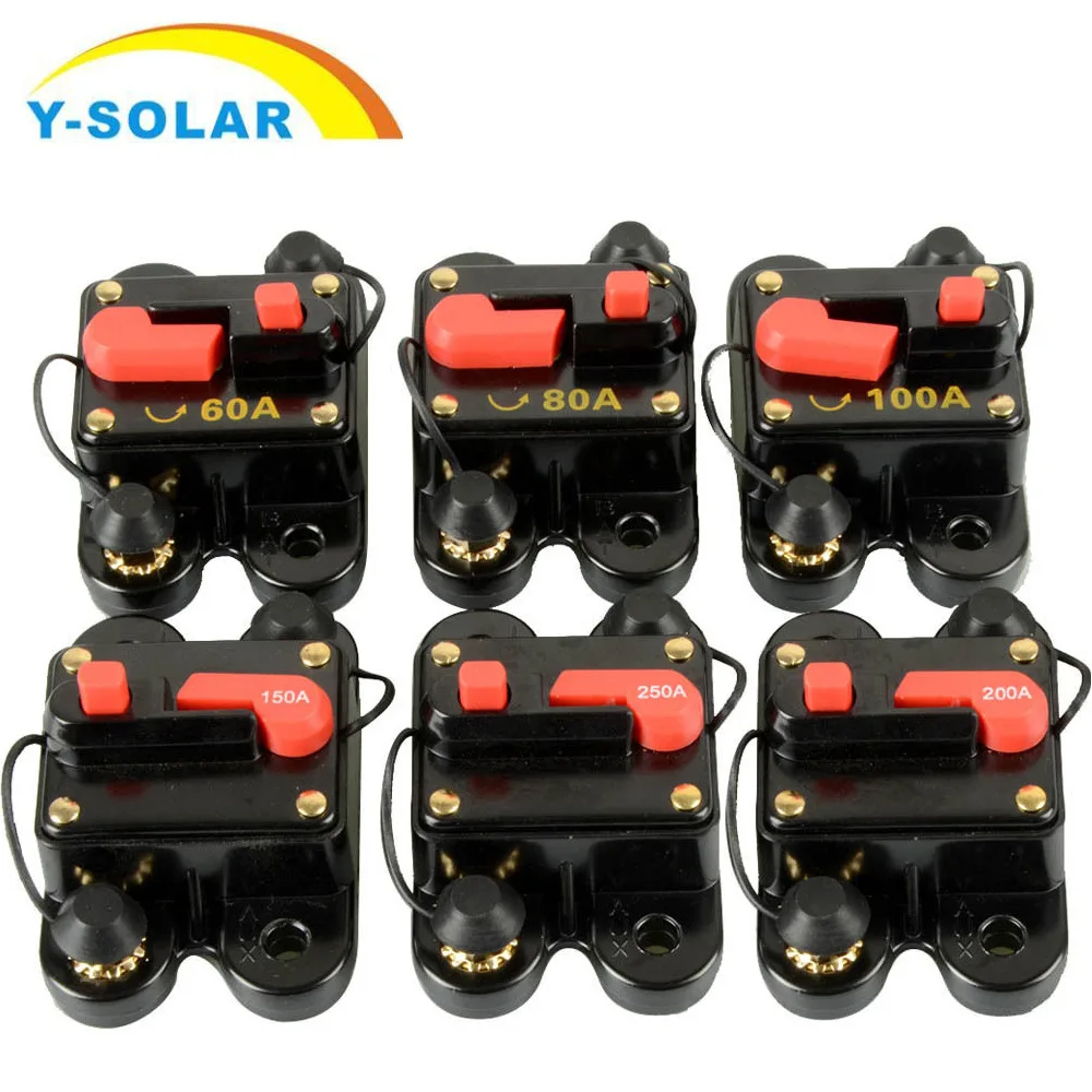 

Home solar waterproof dc 12 v / 24 v circuit Breaker Breaker - 01-250 - a 300 a
