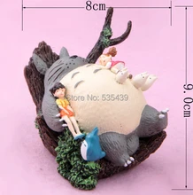 NEW HOT 1pcs 9CM Japanese Cartoon Ha yao Anime Figure My Neighbor Totoro mini figurine Toy