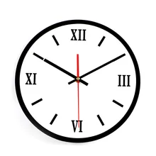Римские цифры настенные часы простые беззвучные часы Домашние украшения из акрила настенные часы Гостиная Современные настенные часы подарок