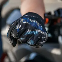 2019 велосипедные перчатки полный палец дышащие противоскользящие с сенсорным экраном мотоциклетные защитные спортивные перчатки