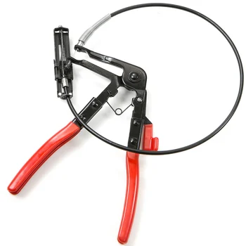 

Flexible Wire Long Reach Hose Clamp Pliers Auto Tool for Fuel Oil Water Hose JDH99