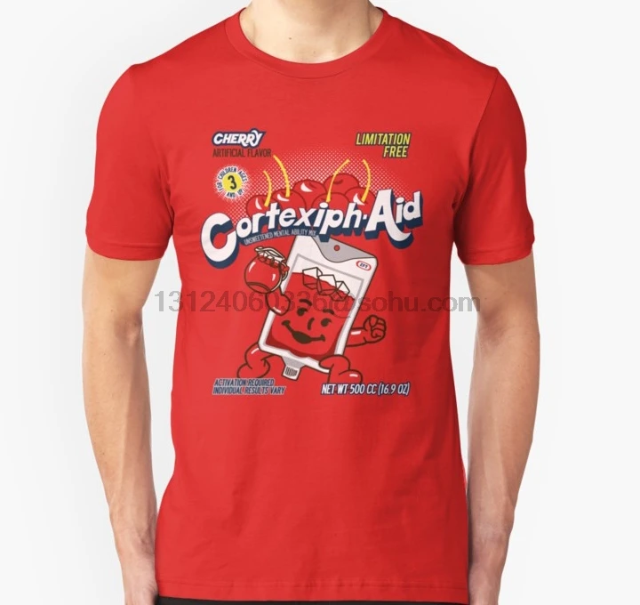 Men tshirt Short sleeve Cortexiph Aid Unisex T Shirt O neck Women t-shirt | Мужская одежда