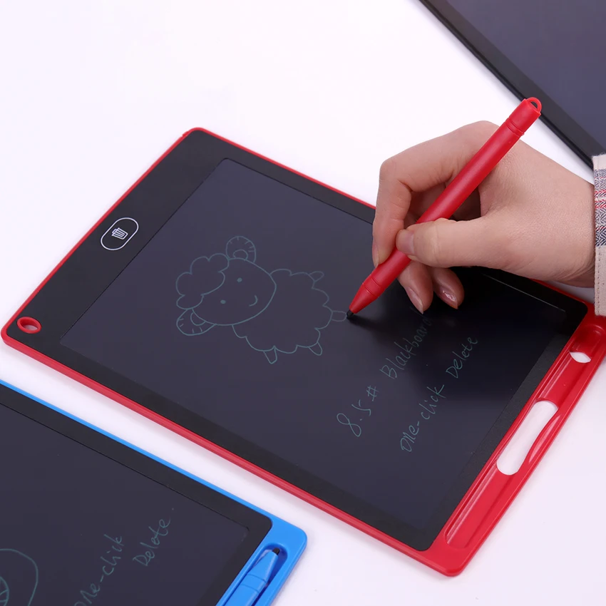 Цветные планшеты. Планшет для заметок и рисования LCD writing Tablet 8,5 дюймов. Планшет для заметок и рисования LCD writing Tablet 8,5 дюймов красный. LCD writing Tablet 8.5. Графический планшет 8.5 дюймов.