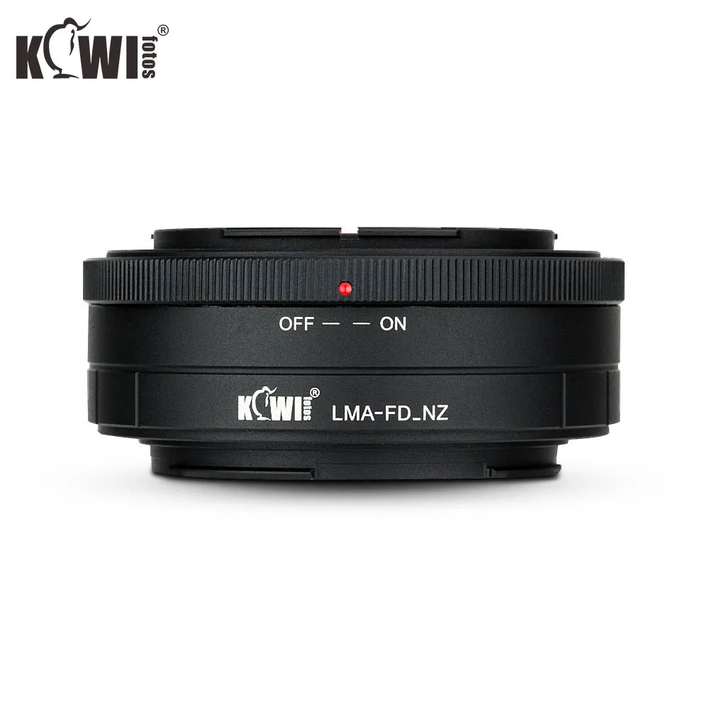 KIWIFOTOS LMA-FD_NZ адаптер для крепления объектива для Canon FD крепление линз для Nikon Z крепление аксессуары для камеры