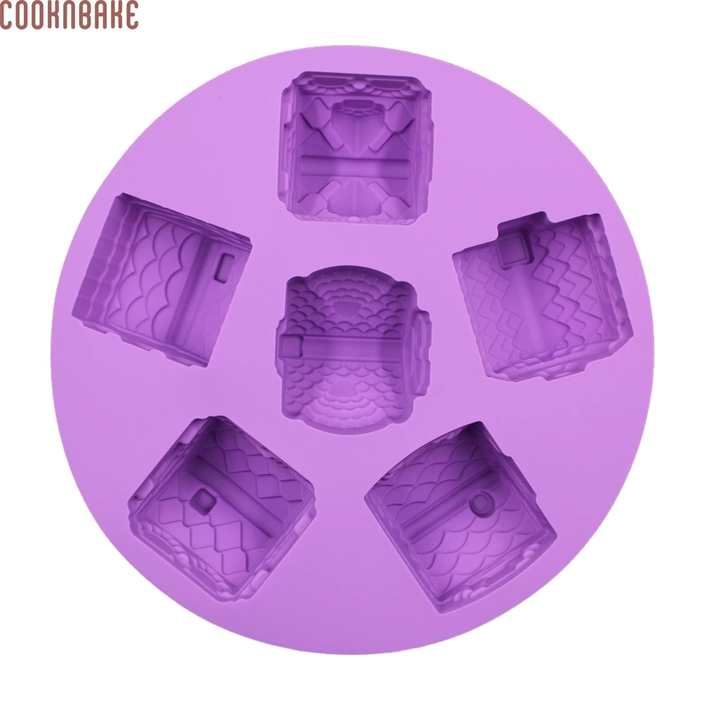 Силиконовая форма для торта COOKNBAKE DIY 6 отверстий формочка десерта мыла ручной