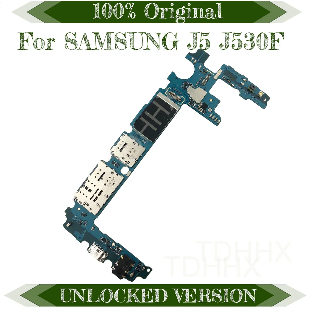 

100% Tested Unlocked Dual SIM Single SIM Card Logic Main Board For Samsung Galaxy J5 J530F Motherboard With Full Chips