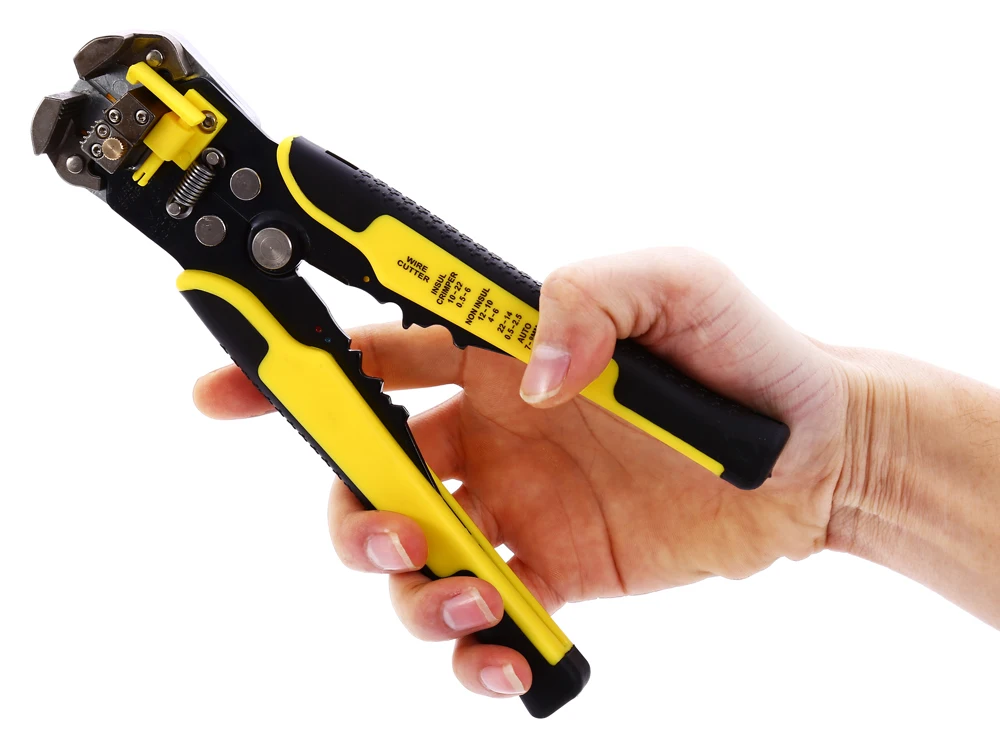 Multifunctional Handle Tool Cable Wire Stripper Stripping Cutter Cutting Plie w/ 