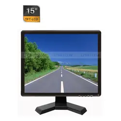 2 шт. 15 "видеонаблюдения Мониторы ЖК-дисплей HDMI BNC VGA AV USB Порты и разъёмы аудио-видео 1024*768