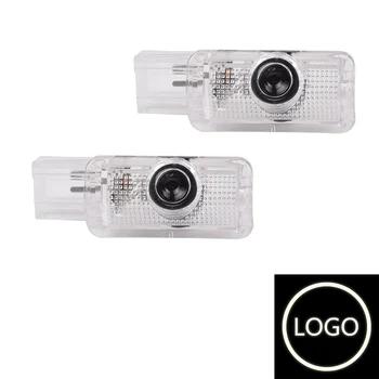 

2X Car Styling 3D LED Door Lights For Mercedes Benz W164 R300 R350 ML300 ML350 ML63 W215 X164 Logo Projector Ghost Shadow Light