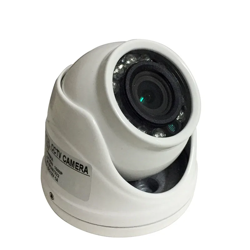 Мини купольная камера металлический чехол AHD 1.0MP 1.3MP 2MP 4MP Крытый/Открытый водонепроницаемый ИК фильтр ночного видения для видеонаблюдения