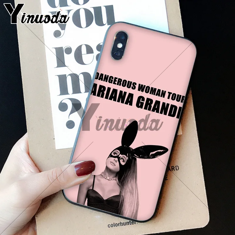 11pro MAX Cat Ar Ariana Grande новое поступление черный чехол для мобильного телефона iPhone 6S 6plus
