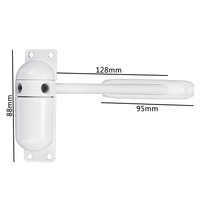 Мини Регулируемая Автоматическая прочность пружинный Дверной доводчик Петля безопасности канал инструменты дверное оборудование
