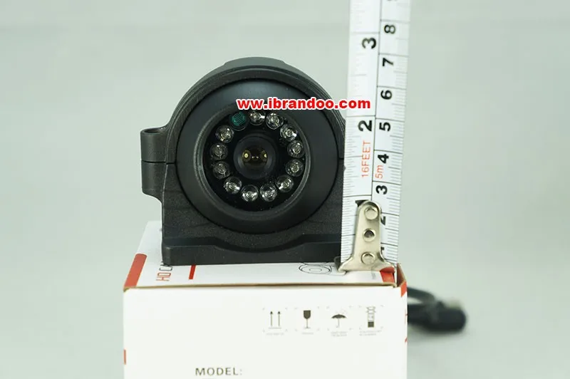 side view camera hight