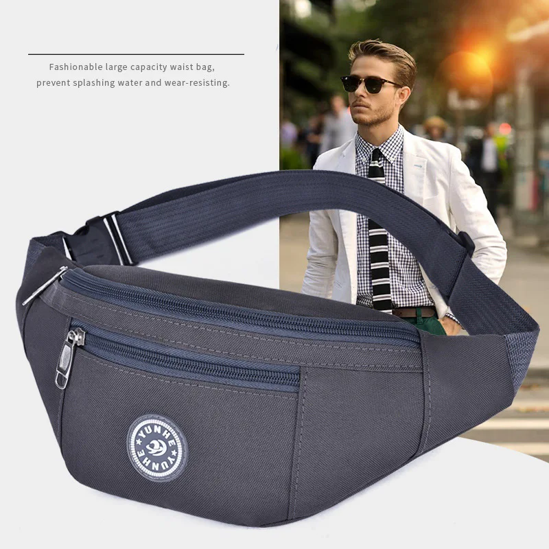 Fanny Pack Для женщин пояса нейлоновая сумка Пояс Сумка Для мужчин Мода красочные Бум Сумка для путешествий Hengreda кошелек телефон бедра объемный карман