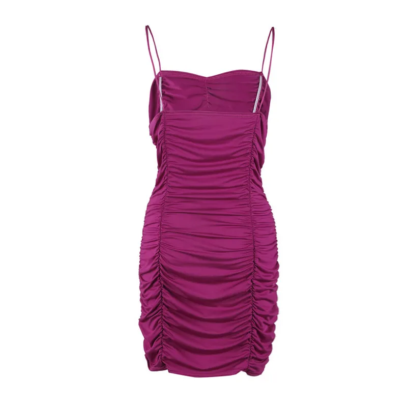 Forefair Sexy Party Dress Purple  (2)