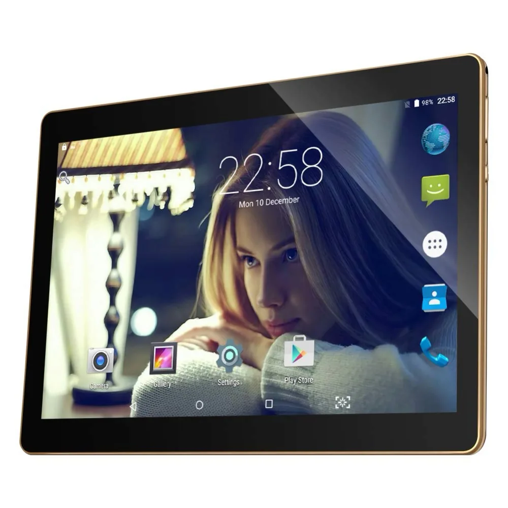 10.1 Inch 3G Tablet Android 6.0 Quad Core, 32GB ROM 2GB RAM Unlocked Phone Call Phablet PC with Dual Sim Card Slots, GPS, WIFI, Bluetooth, Camera-Qimaoo 10.1 K4 Tablet Pad (13)