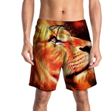 Лев Быстросохнущий плюс размер одежда для плавания мужские шорты для плавания плавки пляжные шорты-бермуды спортивный купальник zwembroek heren Sunga 037