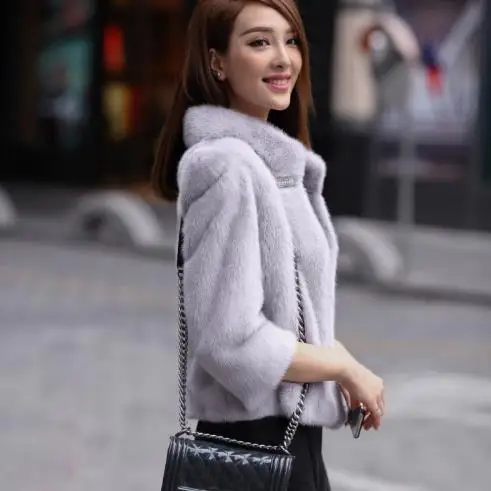 Veste Z117 Vison Outwear Fausse Taille La Fourrure Femme D'hiver En Femmes Faux Plus De Hiver 2018 Manteau zfTZaqO