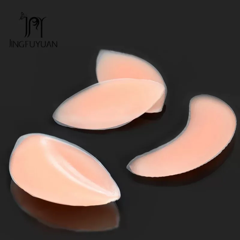 1Pair Bikini Insert Pads Silicone Breast Enhancer Reusable Swimsuit Bra  Pads Super Breast Enhancer Invisible Brs Insert Padding
