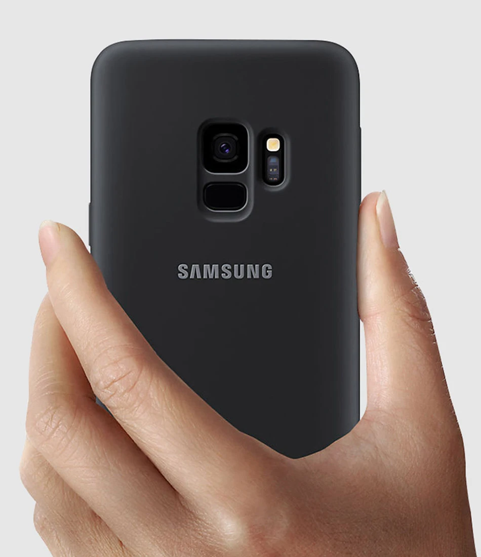 6Samsung S9 S 9 Plus Case Silicon Original Fitted Back Cover Slim Sample Shockproof Four Corners Effective Protection G9500