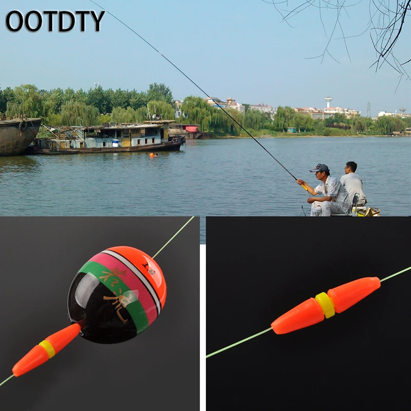 

OOTDTY 5Pcs Rock Sea Fishing Anti Wind Bar Cara Rod Bobber Float Stoppers Fishing Tackle drop shipping