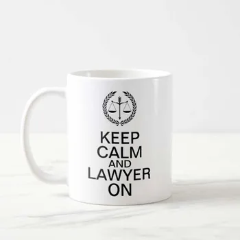 

Lawyer Tea Mug Keep Calm and Lawyer On Coffee Mug 11oz Birthday , Mothers Day Gifts, Fathers Day Gifts, Christmas Gifts Friends