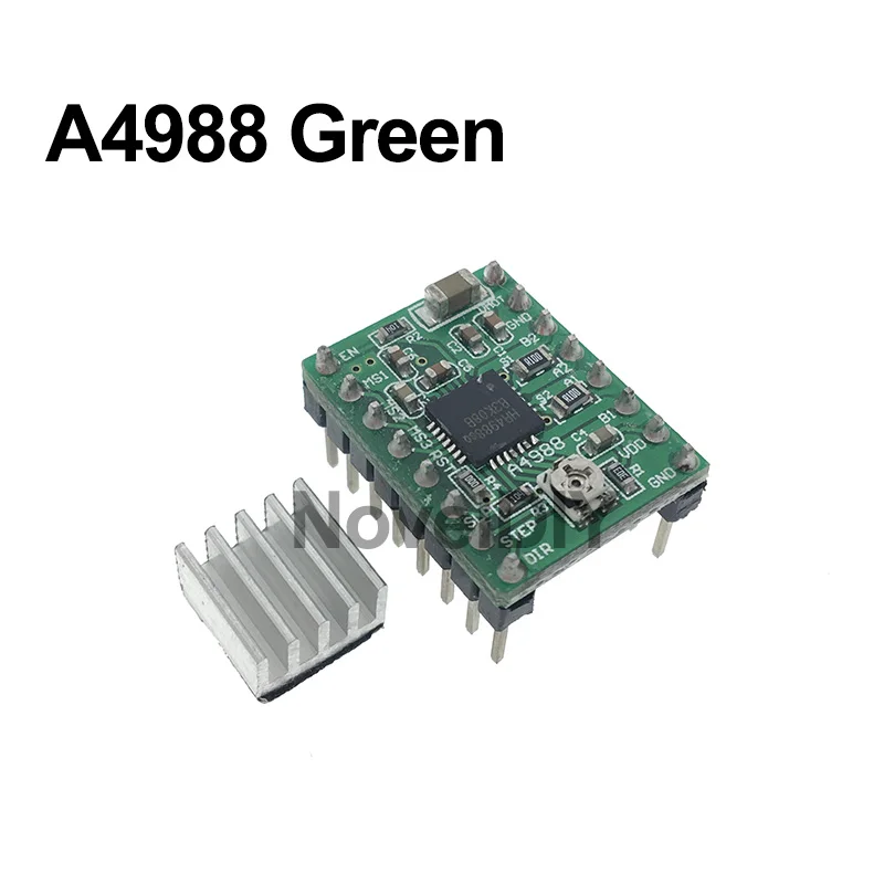 Модуль шагового драйвера Reprap A4988 DRV8825 AT2100 модуль двигателя с радиатором для 3D