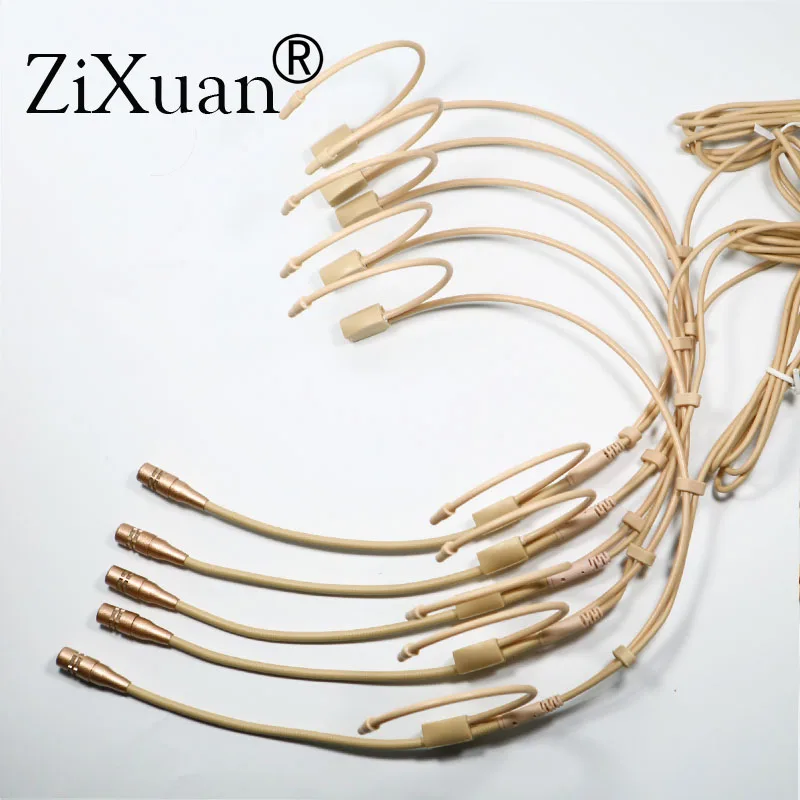 5PCS Pro Ear Hanging Headset Headworn Microphone