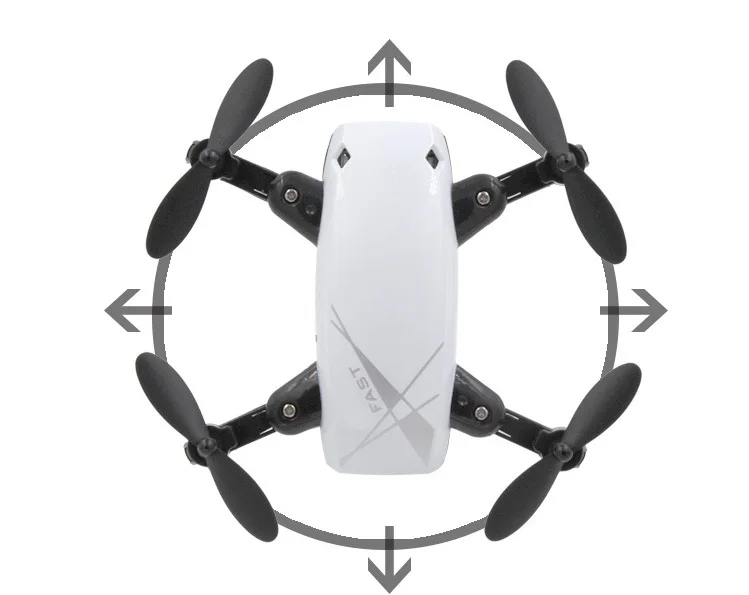 Мини Квадрокоптер S9HW складной с HD камерой Wi Fi FPV|Радиоуправляемые вертолеты| |