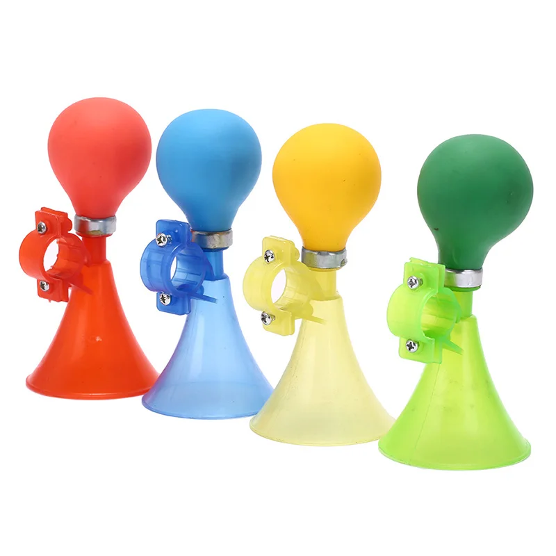 1pc 15cm Kid Bicycle Plastic Horn Bell Trumpet Warning Alarm Children Bike Accessory