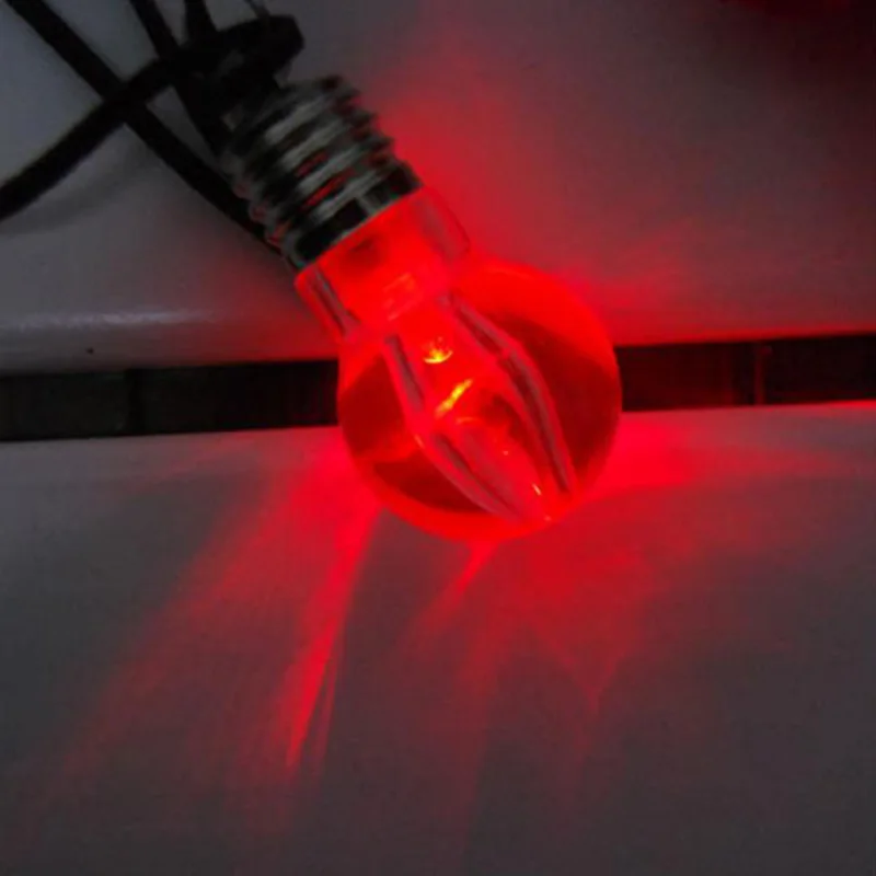Led Toys Glow In The Dark Light UpGlowLuminousLight Bulb Necklace Toy Christmas Toys Wedding Brithday Halloween party Gift (6)