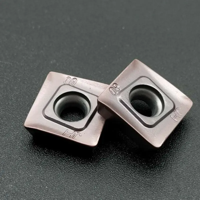 

Lathe Carbide Insert OMT 12T308PEER-JH VP15TF 10Pcs Set Cast iron steel End Mill Useful Durable Equipment Practical