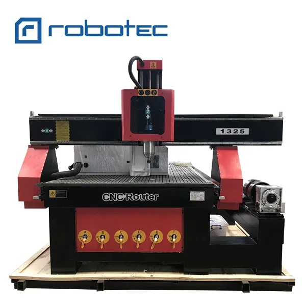 5 оси альтернатива 4x8 футов ЧПУ маршрутизатор 4 оси 3D скульптура статуя ЧПУ фрезерный станок для дерева, металла, алюминия резка гравировка - Цвет: red color