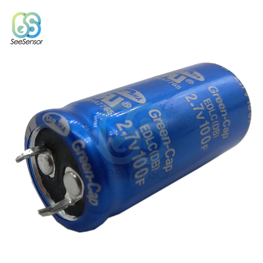 

2.7V 100F 2.7V 500F Super Farad Capacitor Module Electrolytic Capacitors Kits 2.7V 360F 400F 2.5V 400F