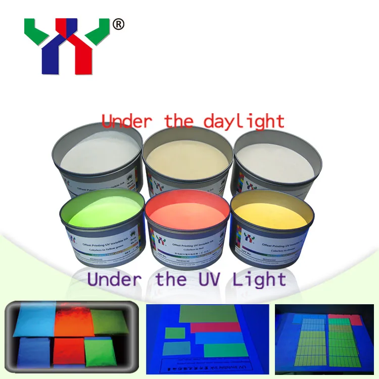 Screen Printing UV Invisible Red Ink (Nature Dry)-in Cartridge Chip from Computer & Office on